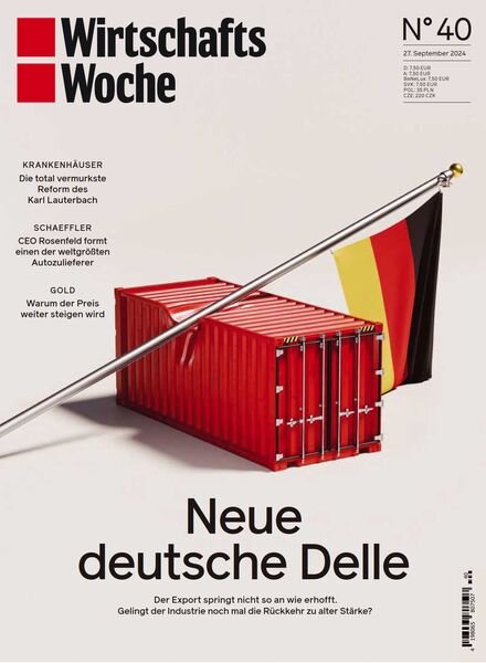 Wirtschaftswoche – 27 September 2024 Cover