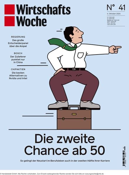 WirtschaftsWoche – Oktober 2024 Cover
