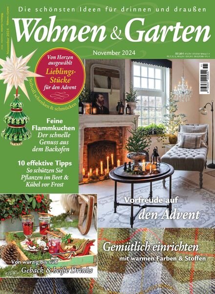 Wohnen & Garten – November 2024 Cover
