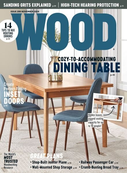 Wood Magazine – November 2024 Cover