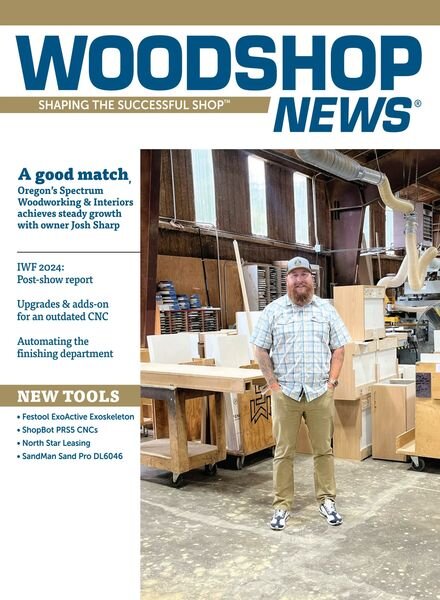 WoodShop News – October 2024 Cover