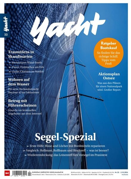 Yacht Germany – 16 Oktober 2024 Cover