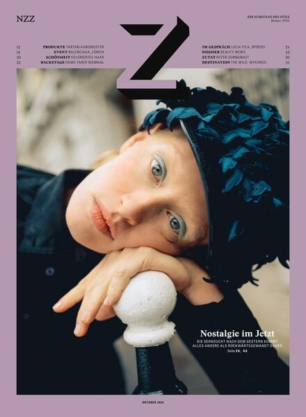 Z die Substanz des Stils – Oktober 2024 Cover