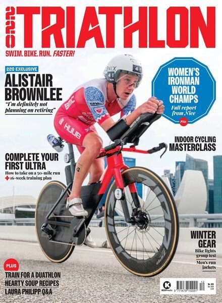 220 Triathlon UK – December 2024 Cover