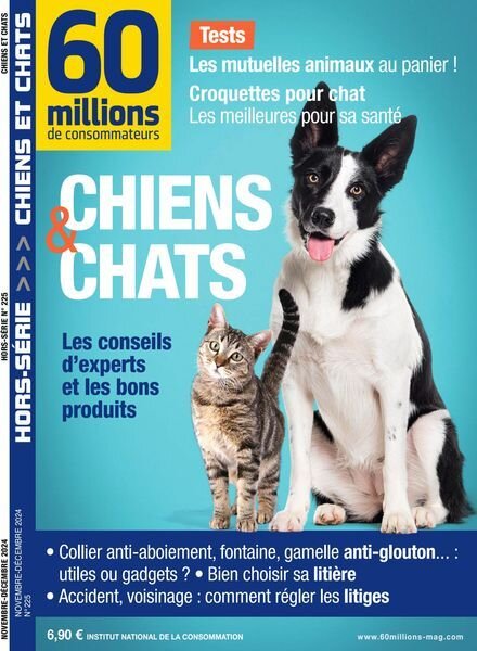 60 Millions de Consommateurs – Hors-Serie – Novembre-Decembre 2024 Cover