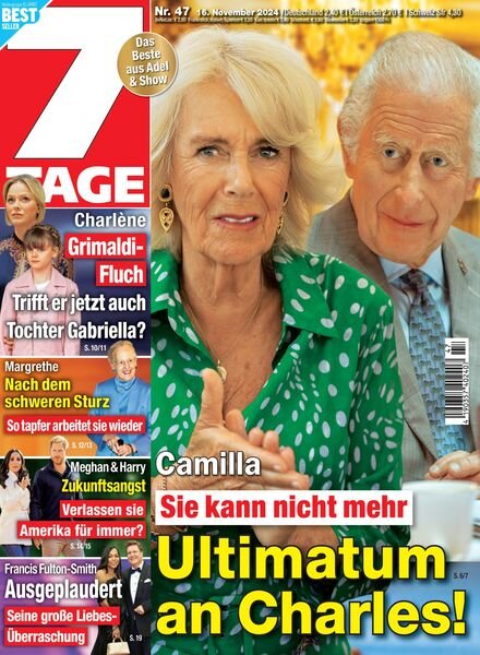7 Tage – 16 November 2024 Cover