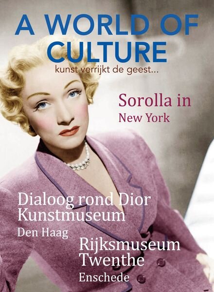 A World of Culture – November 2024 Cover