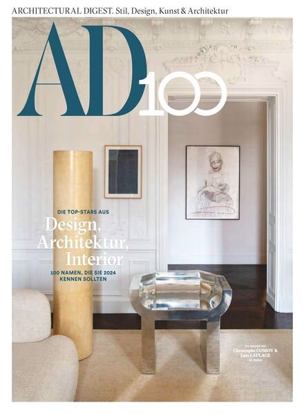 AD Architectural Digest Germany – Januar-Februar 2024 Cover