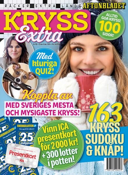 Aftonbladet Kryss Extra – November 2024 Cover