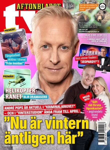 Aftonbladet TV – 18 November 2024 Cover