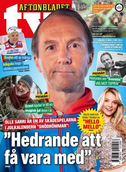 Aftonbladet TV – 25 November 2024 Cover