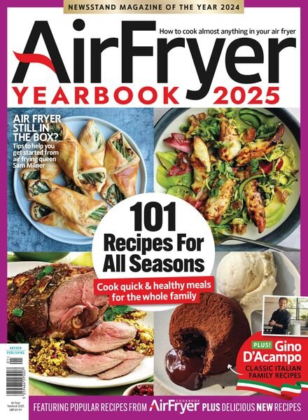 Air Fryer Cookbook – Yearbook 2025 Cover