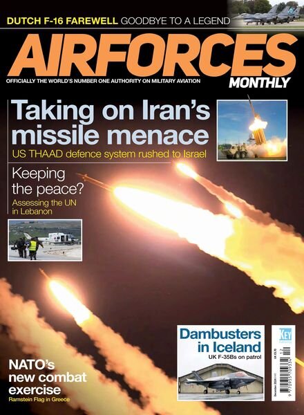 AirForces Monthly – December 2024 Cover