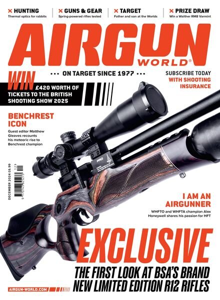 Airgun World – December 2024 Cover