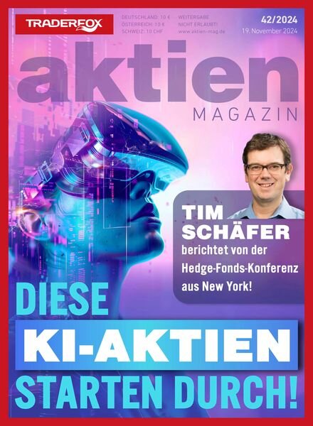Aktien Magazin – 19 November 2024 Cover