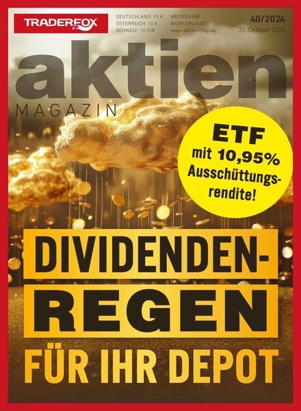 Aktien Magazin – 31 Oktober 2024 Cover