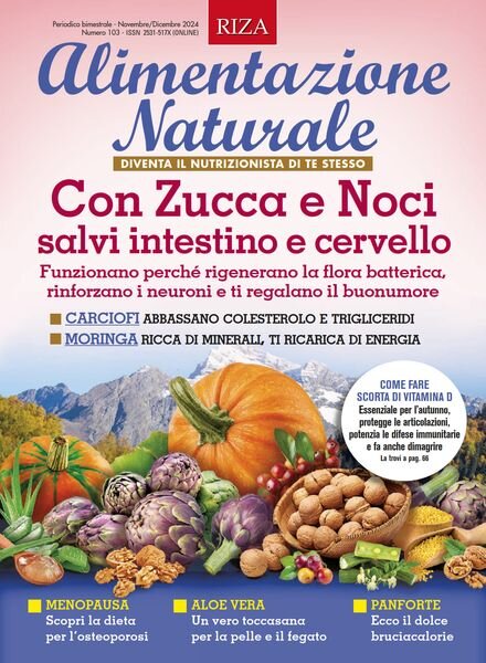 Alimentazione Naturale – Novembre 2024 Cover
