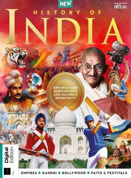All About History History of India – 1st Edition – 31 October 2024 Cover