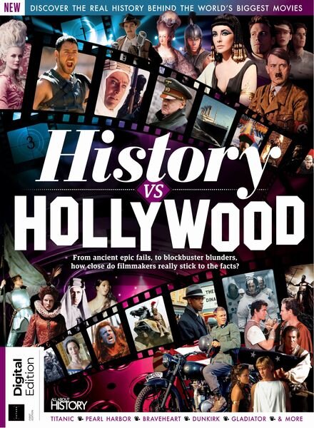 All About History – History vs Hollywood – 1st Edition – 21 November 2024 Cover