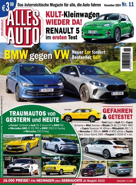 Alles Auto – November 2024 Cover