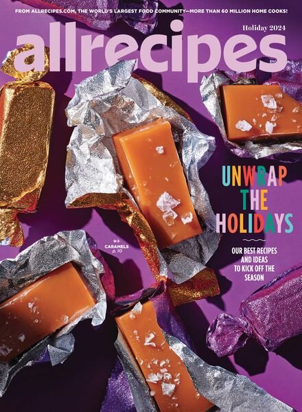 Allrecipes – Holiday 2024 Cover