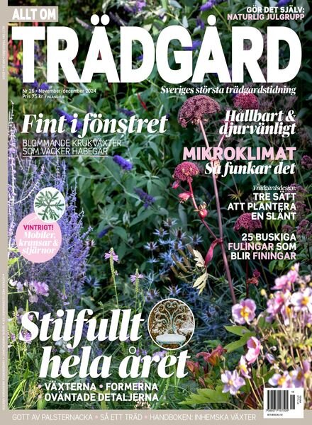 Allt om Tradgard – 13 November 2024 Cover