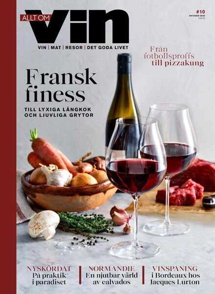 Allt om vin – Oktober 2024 Cover