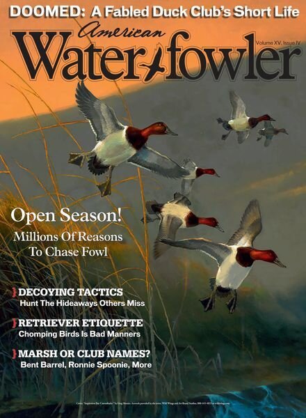 American Waterfowler – October 2024 Cover