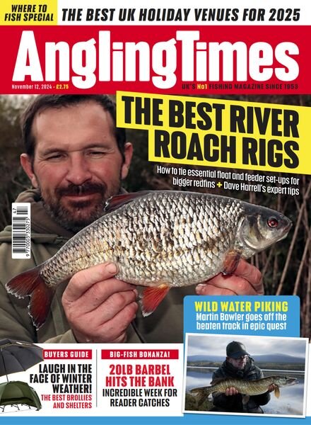 Angling Times – 12 November 2024 Cover