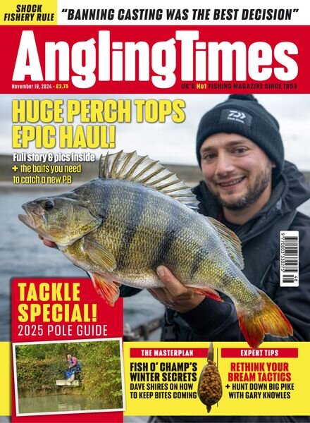 Angling Times – 19 November 2024 Cover