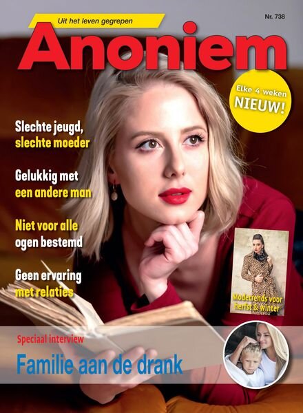 Anoniem – 6 November 2024 Cover