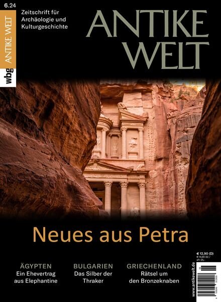 Antike Welt – November 2024 Cover