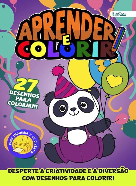 Aprender e Colorir – 15 Setembro 2024 Cover