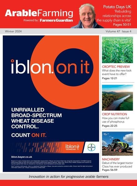 Arable Farming Magazine – Winter 2024 Cover