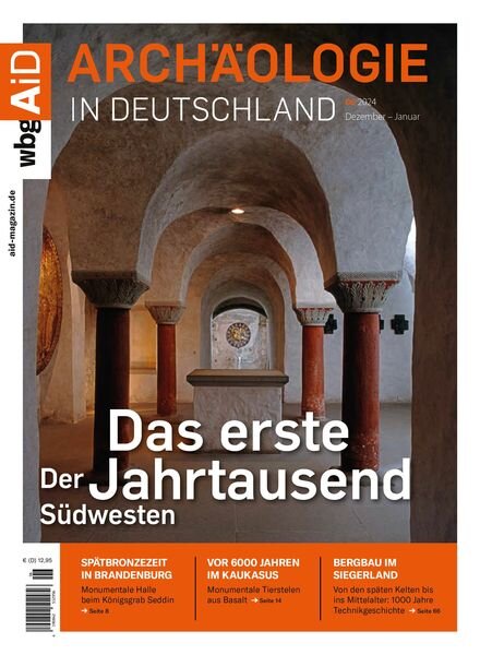 Archaologie in Germany – Dezember 2024 – Januar 2025 Cover