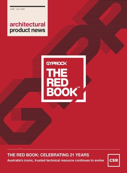 Architecture Au Products – June-July 2020 Cover