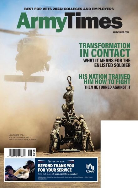 Army Times – November 2024 Cover