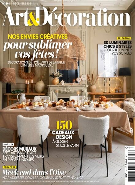 Art & Decoration – Decembre 2024 Cover
