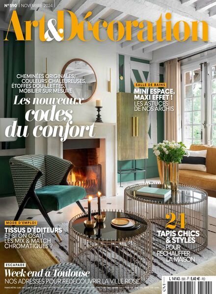 Art & Decoration – Novembre 2024 Cover