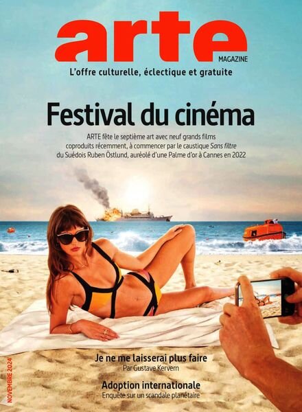 Arte Magazine French Edition – Novembre 2024 Cover