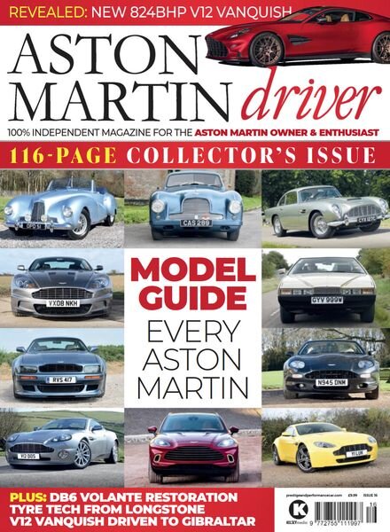Aston Martin Driver – Issue 16 2024 Cover