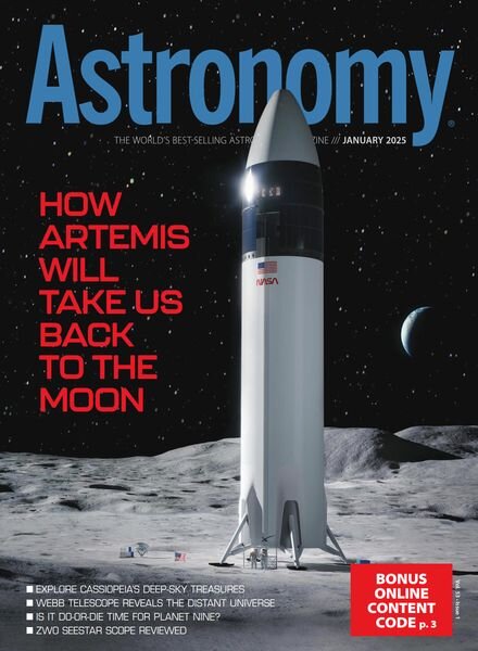Astronomy – January 2025 Cover