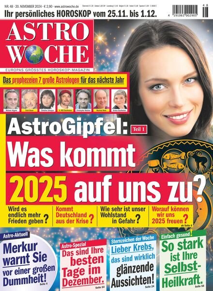 Astrowoche – 20 November 2024 Cover