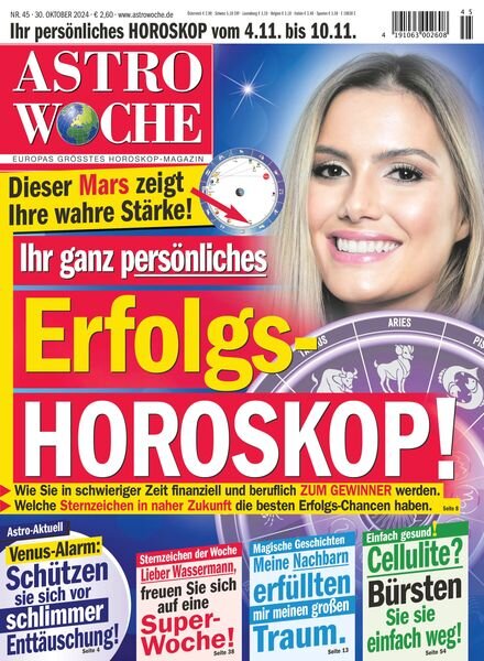 Astrowoche – 30 Oktober 2024 Cover