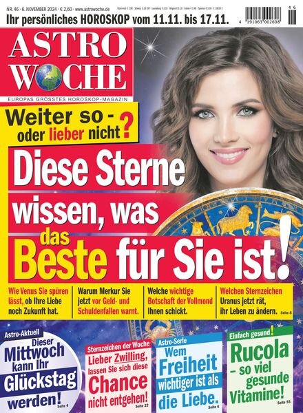 Astrowoche – 6 November 2024 Cover