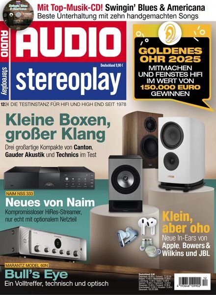 Audio Stereoplay – Dezember 2024 Cover