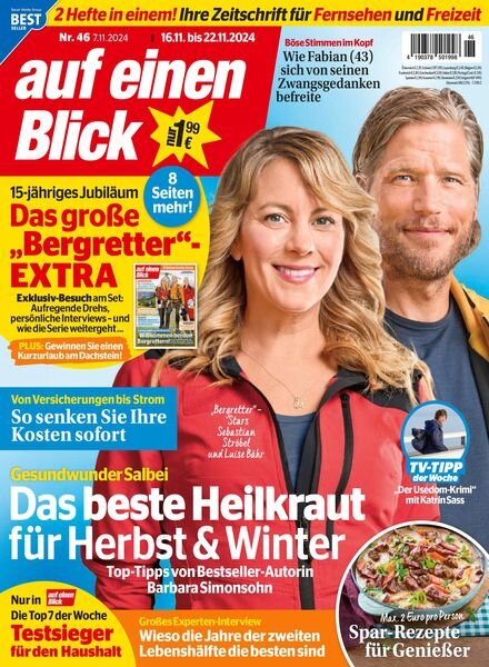 Auf Einen Blick – 7 November 2024 Cover