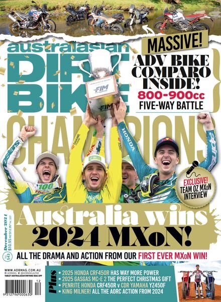 Australasian Dirt Bike – Issue 543 2024 Cover
