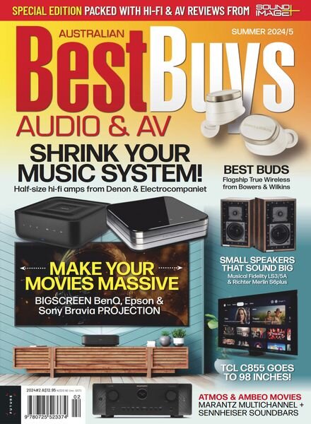 Australian Best Buys Audio & AV – Issue 9 2024 Cover