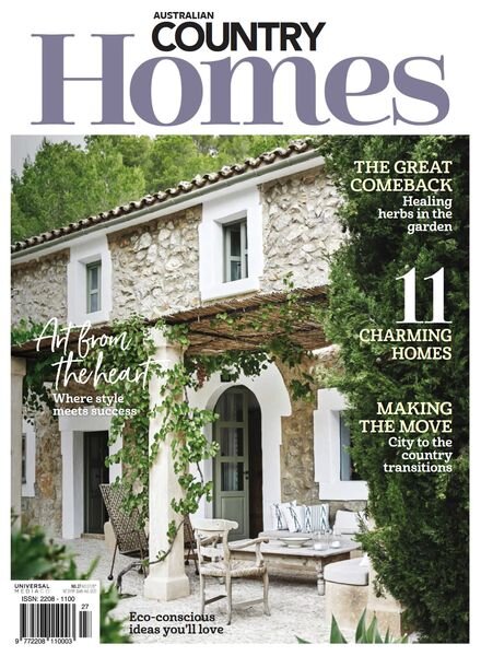 Australian Country Homes – Issue 27 2024 Cover